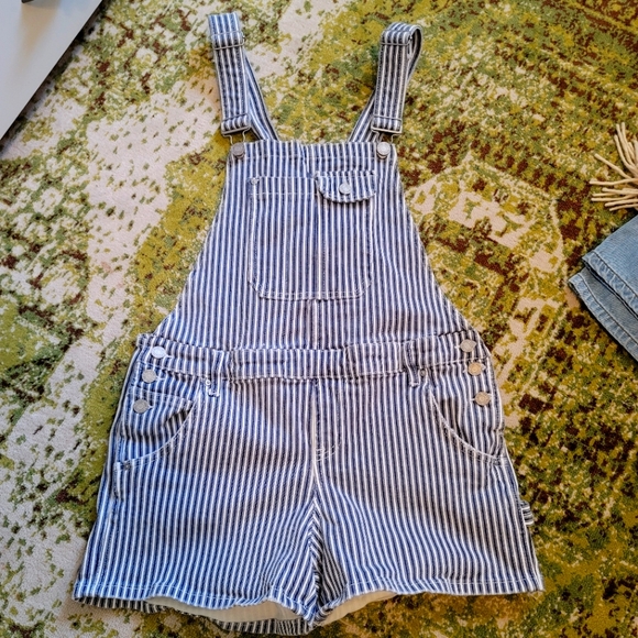 Indigo Rein Pants - Railroad blues Overalls! EUC sooo cute!!